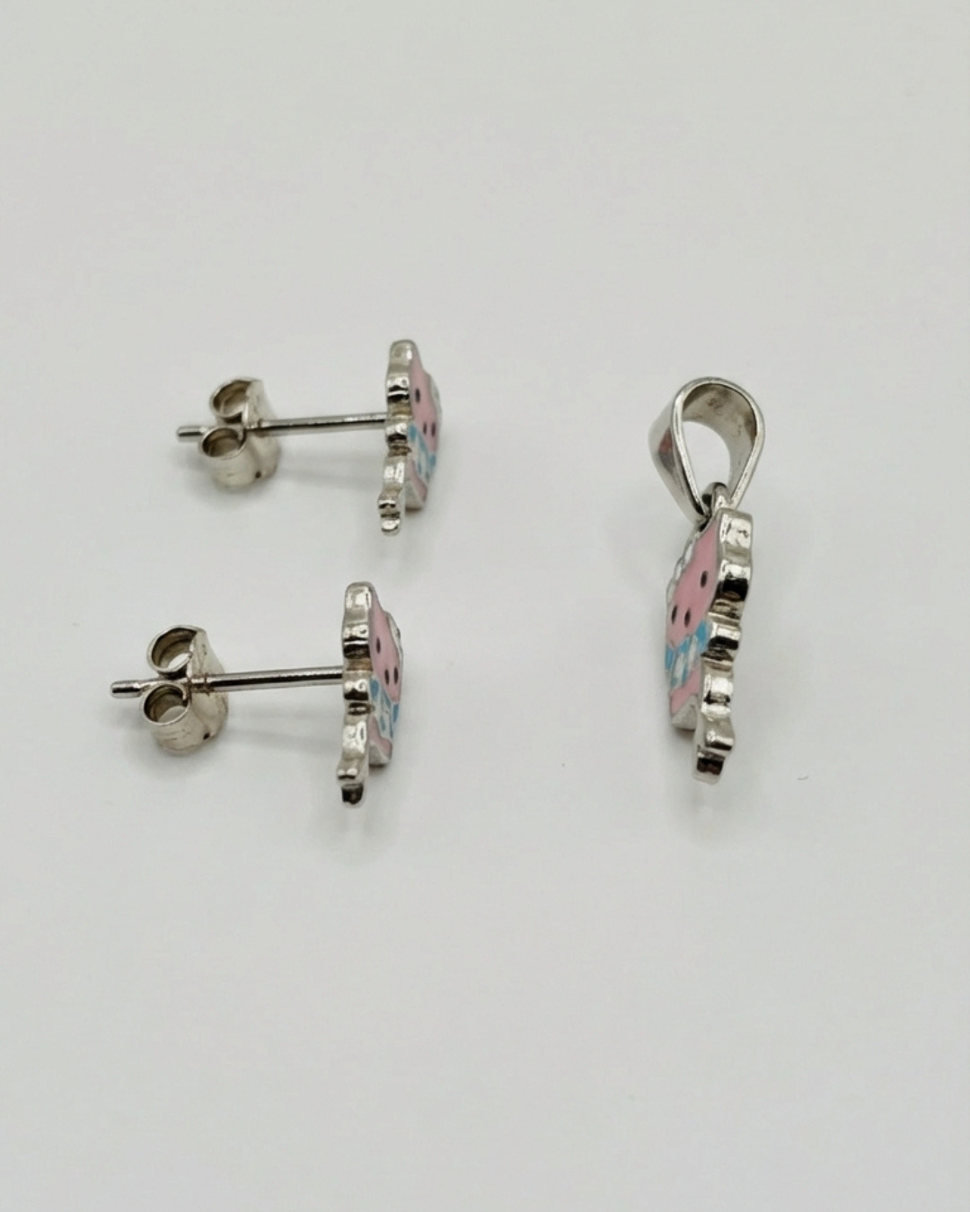 925 Kids Pendant Set