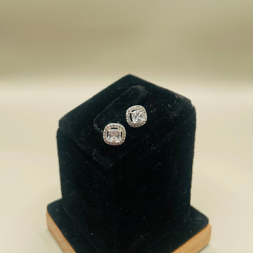 925 Silver Diamond Shaped Earrings