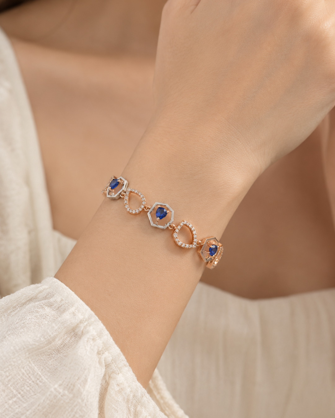 Blue Drop Bracelet